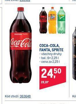 Makro Coca-cola nabídka