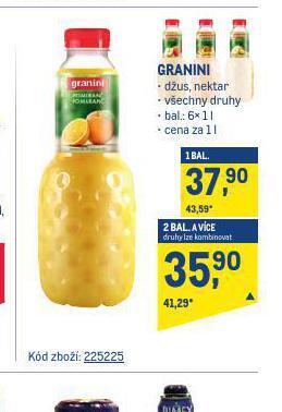 Makro Granini nabídka