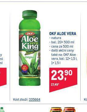 Makro Okf aloe vera nabídka