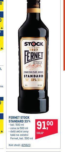 Makro Fernet stock nabídka