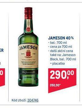 Makro Jameson nabídka