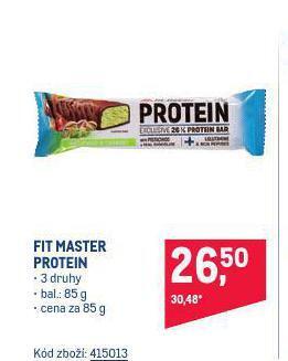Makro Fit master protein nabídka