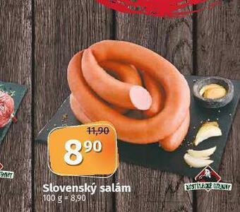 Coop Slovenský salám nabídka