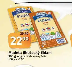 Coop Madeta jihočeský eidam nabídka