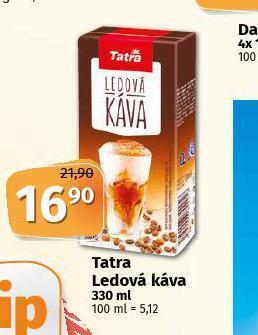 Coop Tatra ledová káva nabídka
