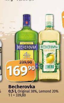 Coop Becherovka nabídka