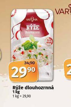 Coop Rýže dlouhozrnná nabídka