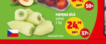 Penny Market Paprika bílá nabídka