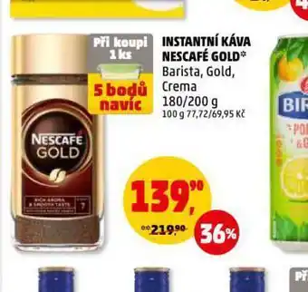 Penny Market Nescafé gold instantní káva nabídka
