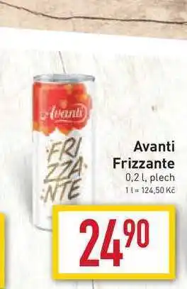 Billa Avanti frizzante 0,2 l, plech nabídka