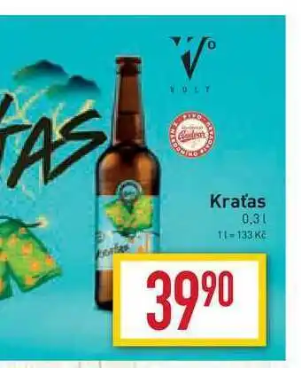 Billa Kraťas 0,3l nabídka