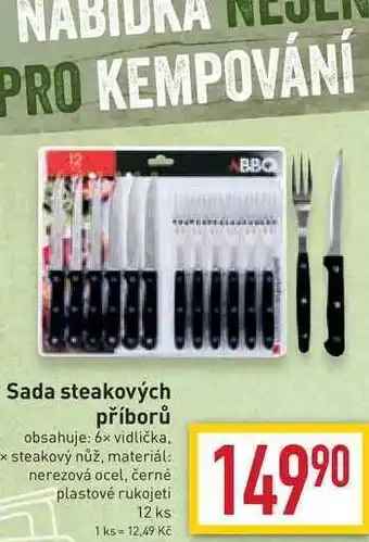 Billa Sada steakových příborů nabídka
