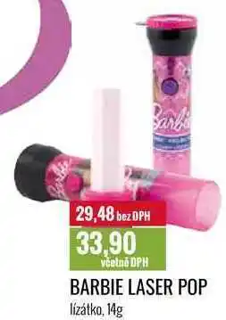 Ratio Barbie laser pop lízátko, 14g nabídka