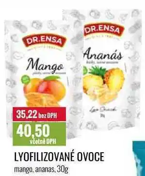 Ratio Lyofilizované ovoce, 30g nabídka