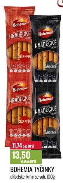 Ratio Bohemia tyčinky, 100g nabídka