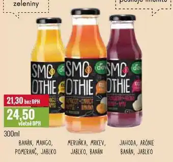 Ratio Smoothie 300 ml nabídka