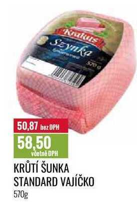 Ratio Krůtí šunka standard vajíčko 570g nabídka