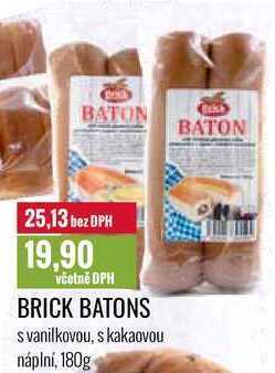Ratio Brick batons 180g nabídka