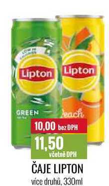 Ratio Čaje lipton 330ml nabídka