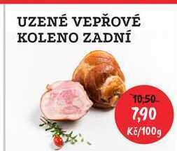 RABBIT řeznictví Uzené vepřové koleno zadní, 100 g nabídka