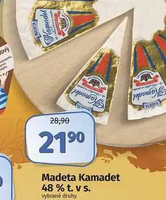 Coop Madeta kamadet 48% t. v s. vybrané druhy nabídka