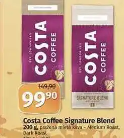 Coop Costa coffee signature blend 200 g, pražená mletá káva nabídka