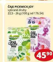Flop Čaje pickwick joy vybrané druhy 22,5-26 g nabídka
