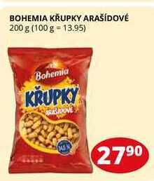 Flop Bohemia křupky arašídové 200 g nabídka