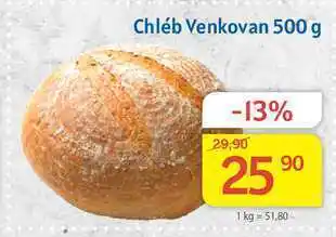 Kubík potraviny Venkovan chléb 500 g nabídka