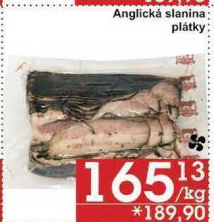 Jip Anglická slanina plátky, 1 kg nabídka