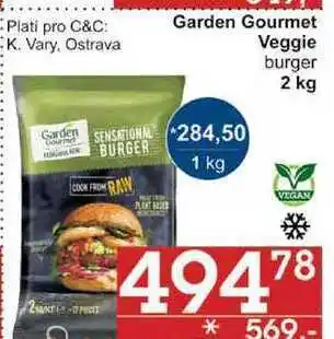 Jip Garden gourmet veggie burger, 2 kg nabídka