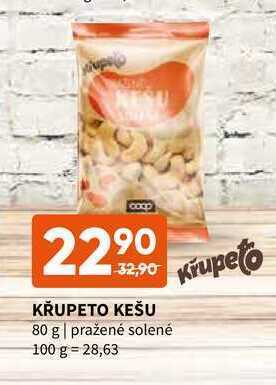Terno Křupeto kešu 80 g nabídka