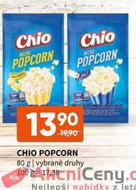 Terno Chio popcorn 80 g nabídka