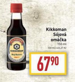 Billa Kikkoman sójová omáčka nabídka