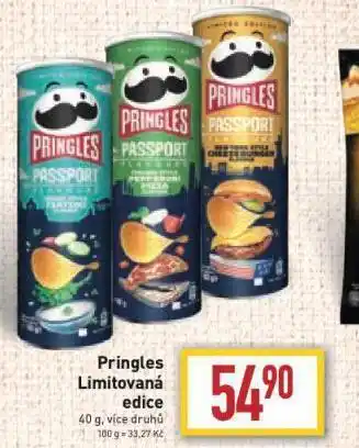 Billa Pringles limitovaná edice nabídka