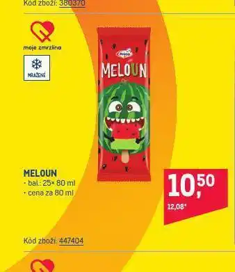 Makro Meloun zmrzlina nabídka