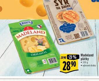 Albert Madeland sýr nabídka