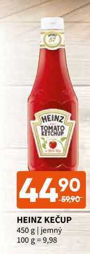 Terno Heinz kečup 450 g nabídka