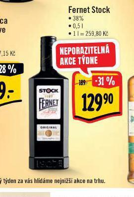 Albert Fernet stock nabídka