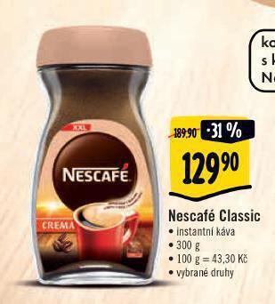 Albert Káva nescafé nabídka