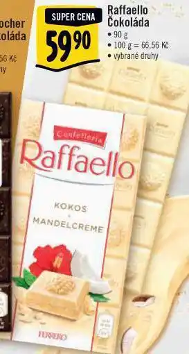 Albert Raffaello čokoláda nabídka