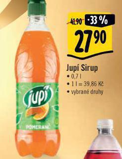 Albert Jupí sirup nabídka