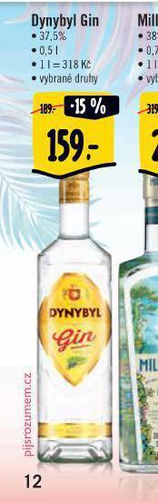 Albert Dynybyl gin nabídka