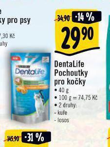 Albert Dentalife pochoutky pro kočky nabídka