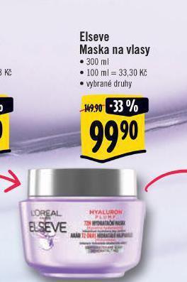 Albert Elseve maska na vlasy nabídka