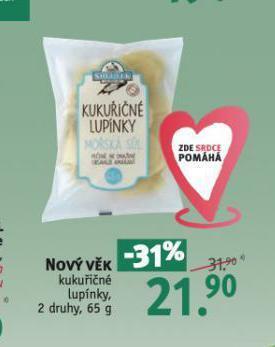 Rossmann Nový věk kukuřičné lupínky nabídka