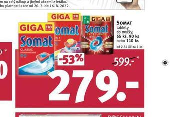 Rossmann Somat tablety do myčky nabídka