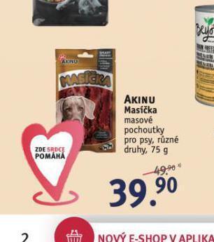 Rossmann Akinu masíčka pro psy nabídka