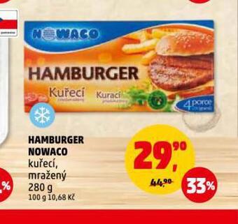 Penny Market Hamburger nowaco nabídka