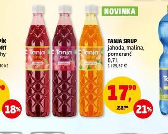 Penny Market Tanja sirup nabídka